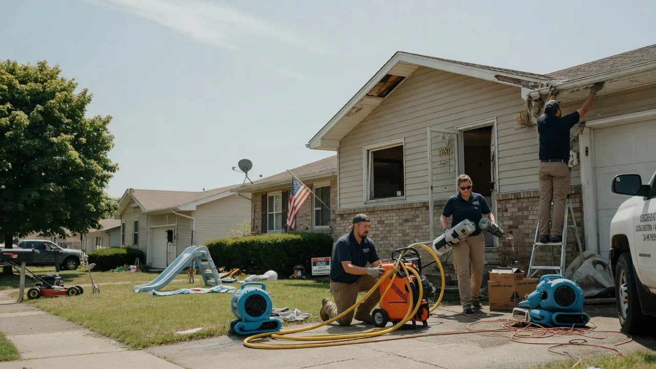 Water Damage Restoration in Iowa, LA near me